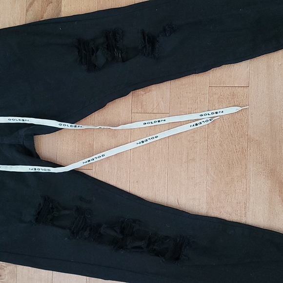 NWOT GOLDEN DENIM Mens Black Jeans - Size 32 - Picture 2 of 10